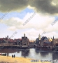 维米尔 油画《德尔夫特风景》高清大图1下载