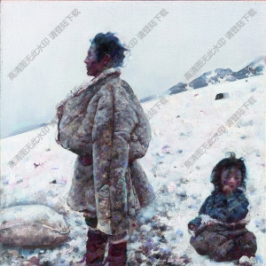 艾轩油画《大雪山》高清图片46下载