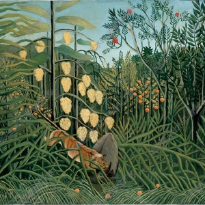 卢梭 名画《热带森林》高清大图下载