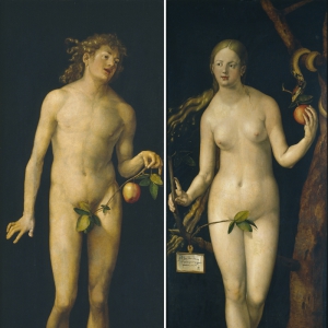 德国画家丢勒名画《亚当与夏娃》赏析