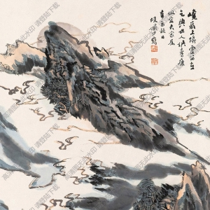 陆俨少国画作品 山水画2 高清下载