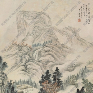 徐渭国画作品 山水 高清下载