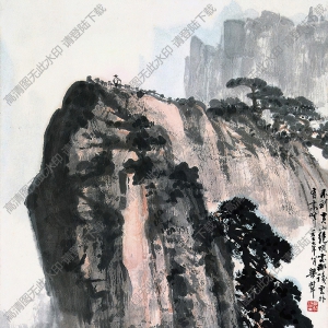 梁树年作品 山水画6 高清大图下载