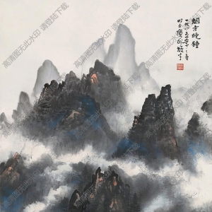 492399 油彩 李炳三 作 「尾瀬ヶ原へ行く道」（F6）画家・風景画・韓国