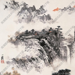 陶一清作品 山水画4 高清大图下载