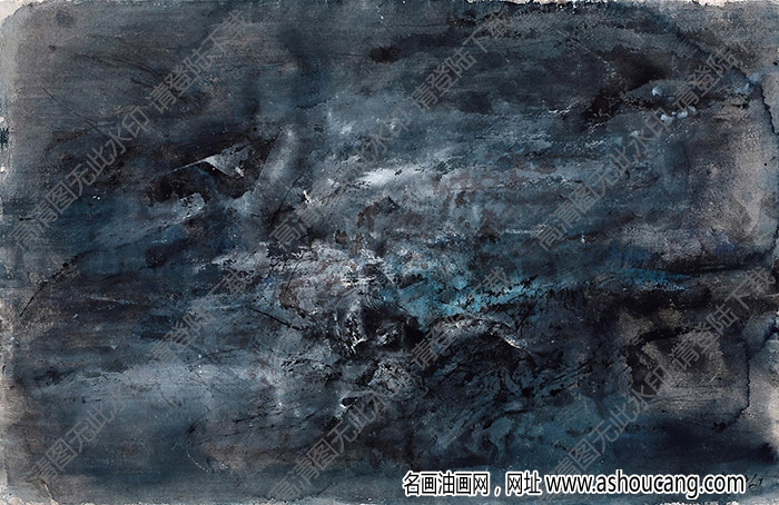 赵无极油画作品120高清下载