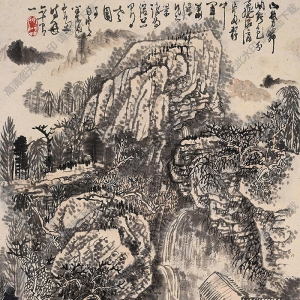 黄秋园作品 山水画 高清大图下载