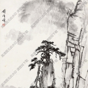 钱瘦铁作品 山水画6 高清大图下载