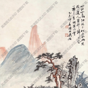 吴滔作品 山水画23 高清大图下载