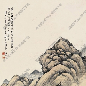 戴以恒国画 山水画 (3) 高清大图下载