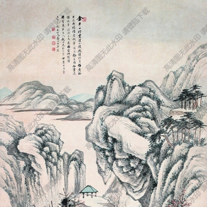 戴以恒国画 山水画 (12) 高清大图下载